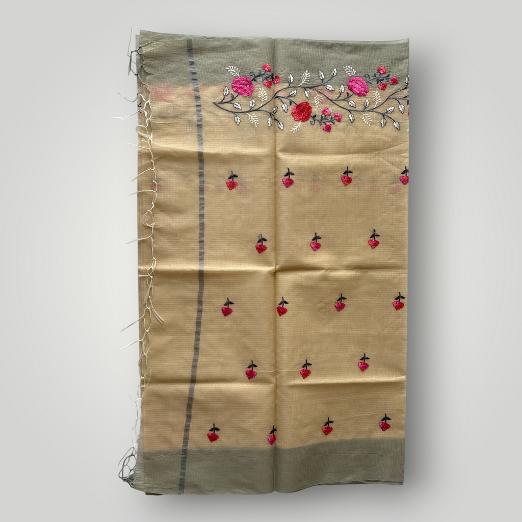 KOTA GREY EMBROIDERY VA-0156