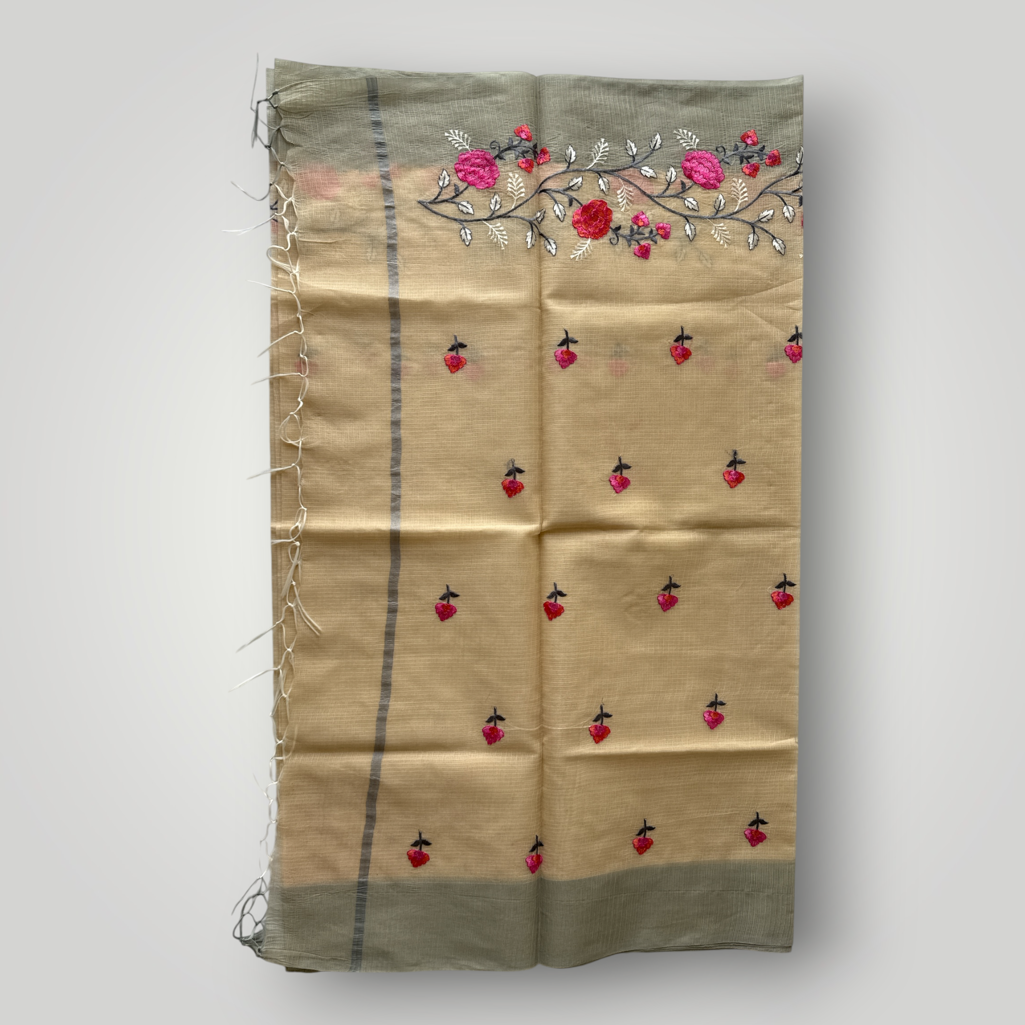 KOTA GREY EMBROIDERY VA-0156
